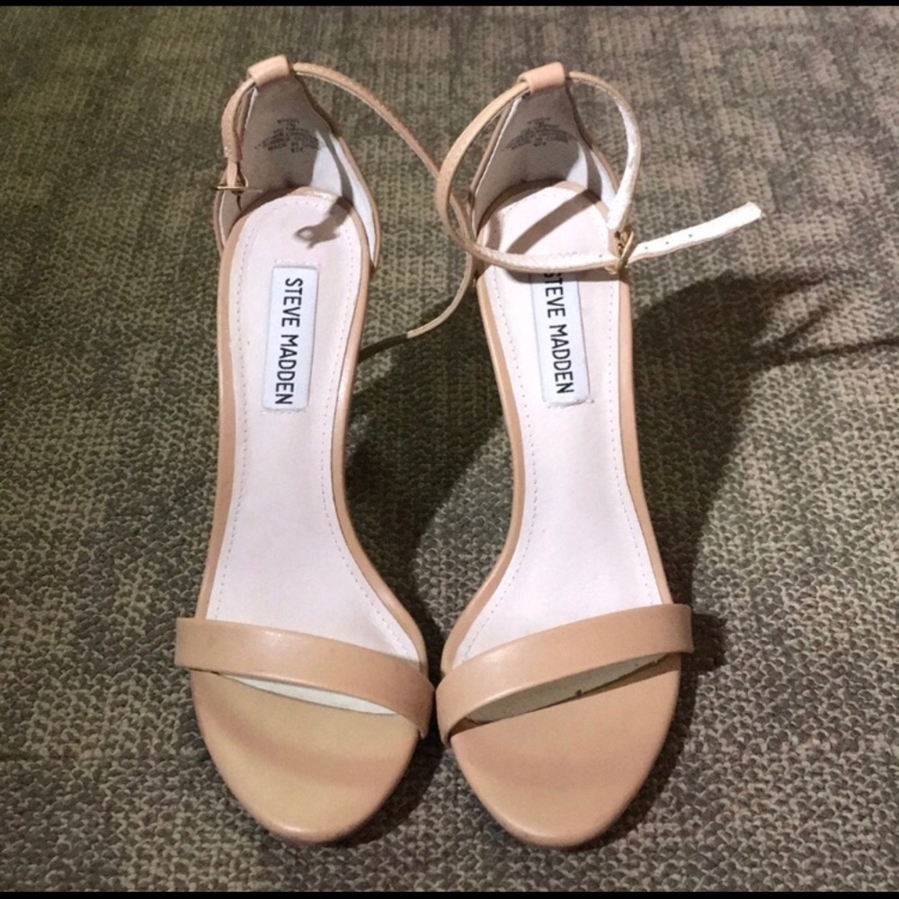 Nude Steve Madden Heels